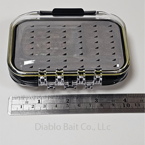 Extra Small Double Sided Waterproof Ice Jig/Fly Box