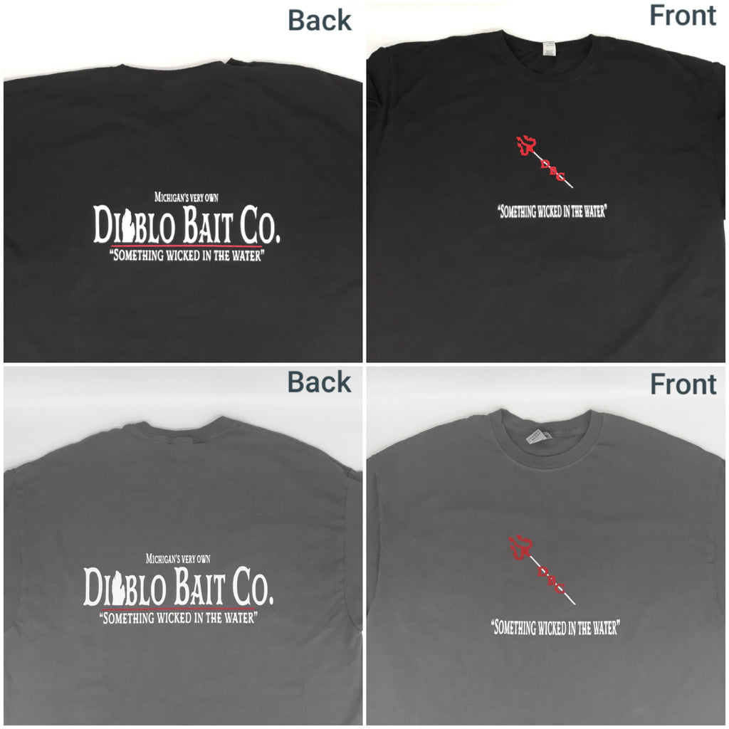 Diablo T-Shirts Printed Front and Back