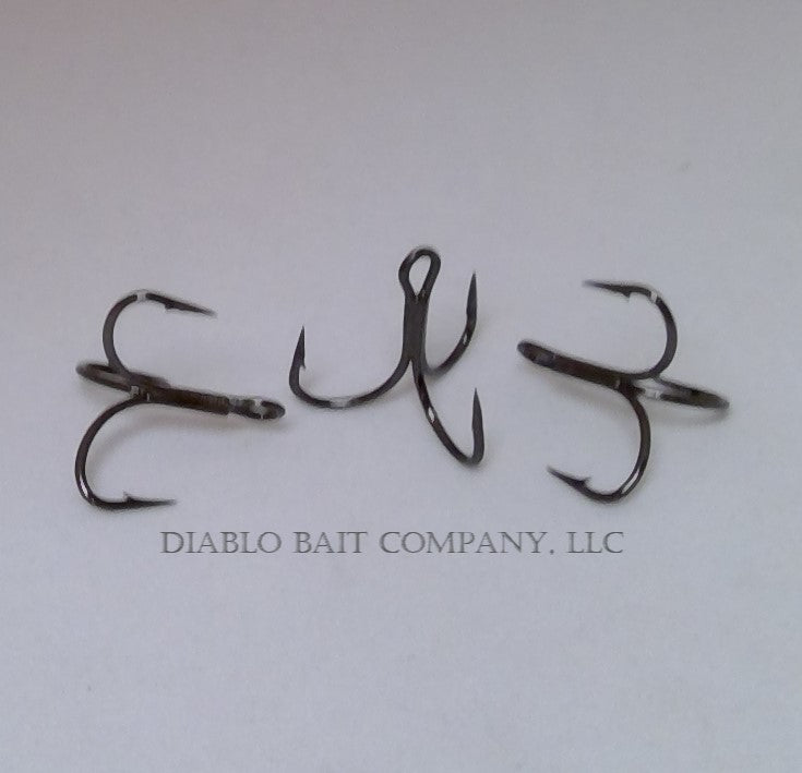 #4 Mustad KVD Triple Stick- Short Shank