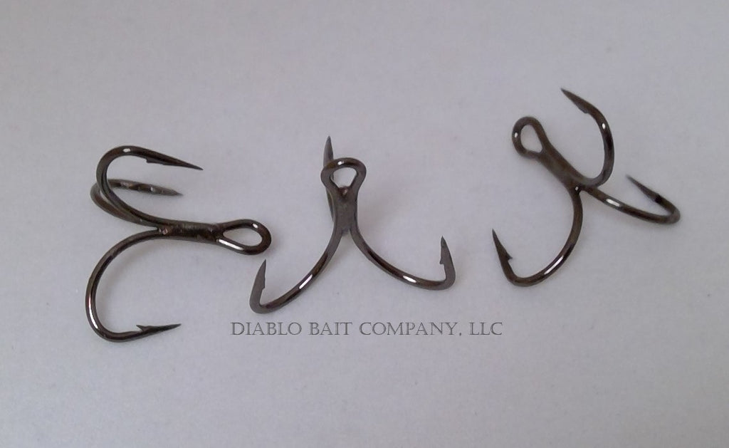 #6 Mustad KVD Triple Stick- Short Shank