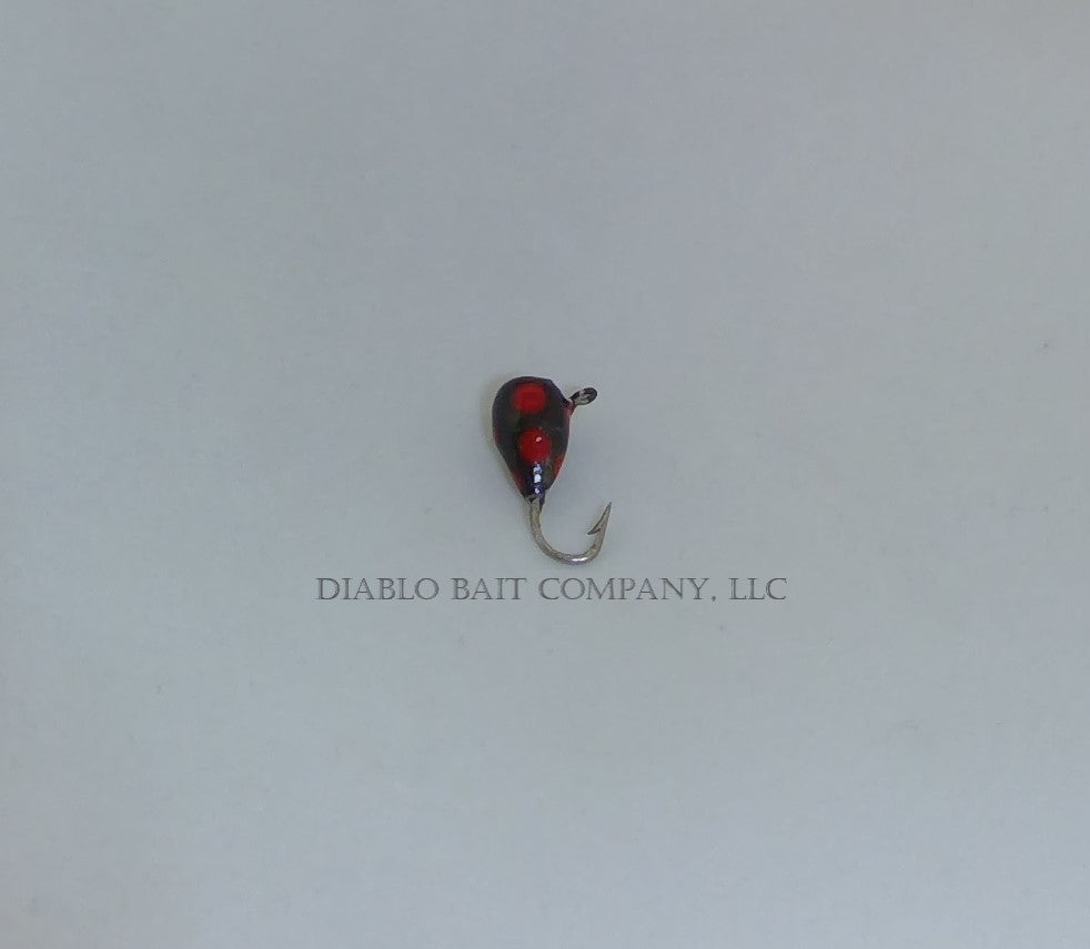 demon ice fishing lures Tungsten Ice Jig- Demon 4mm